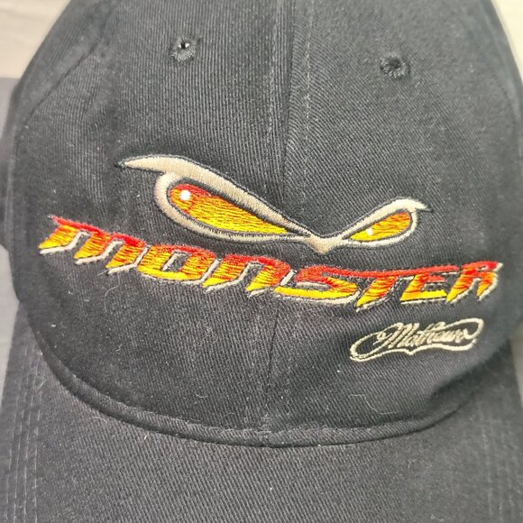 VINTAGE Mathews Monster Bow Archery Hat Cap Solo Cam Strapback Hat Cap Hunting - Picture 2 of 10